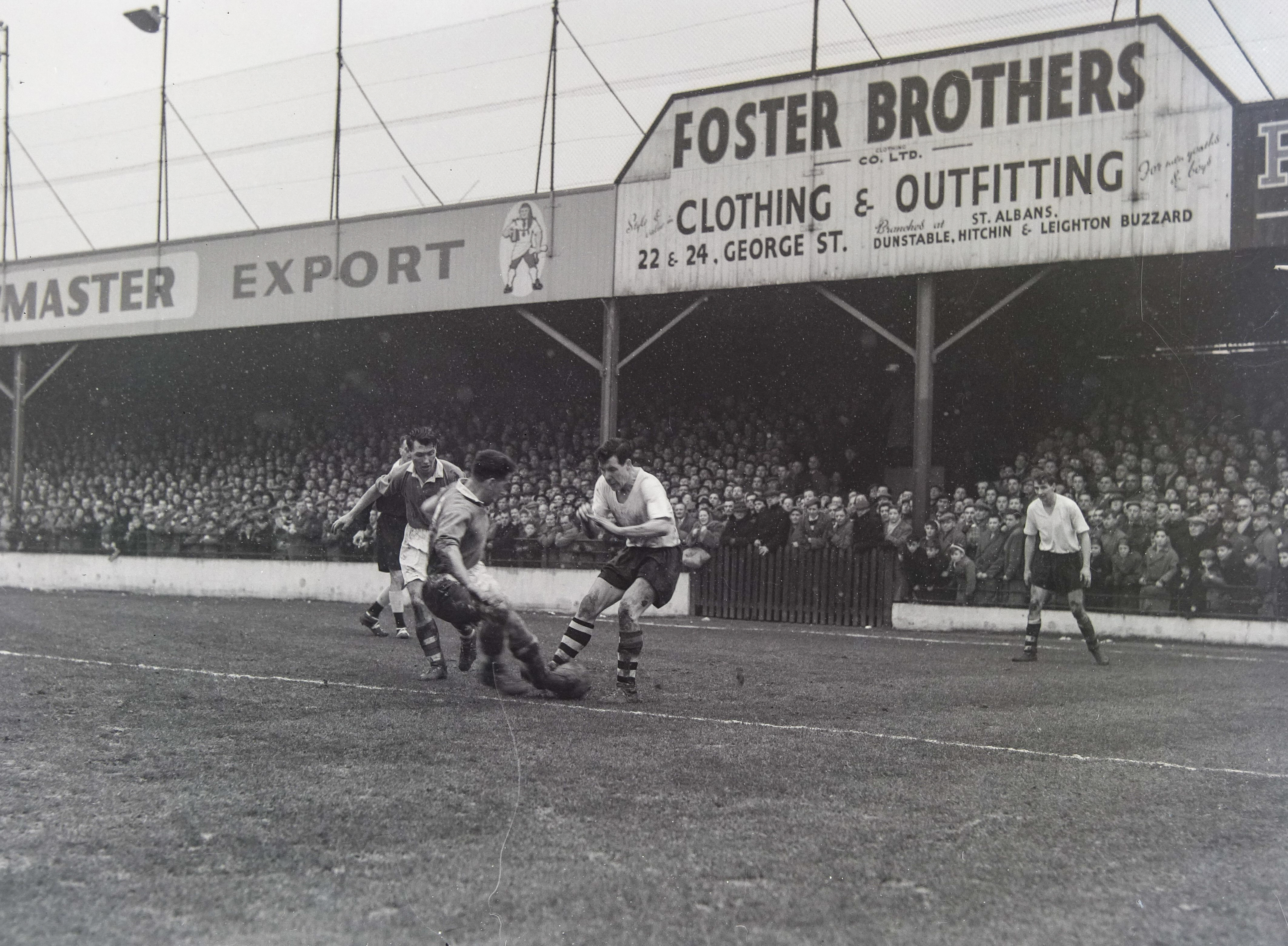 Fred Else Luton Town FC vs Preston North End (22nd Feb 1958) | Hatters Heritage ...