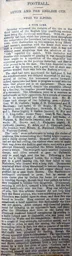 Match Report: Ilford vs Luton Town FC (24th Nov 1894)
