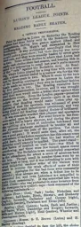 Match Report: Luton Town FC vs Reading (5th Oct 1895)