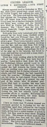Match Report: Kettering Town vs Luton Town FC (13th Dec 1897)