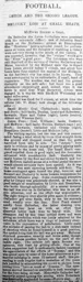 Match Report: Small Heath vs Luton Town FC (12th Feb 1898)
