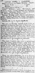 Match Report: Luton Town FC vs Darwen (11th Apr 1898)
