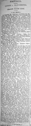 Match Report: Luton Town FC vs Manchester City (8th Oct 1898)