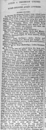 Match Report: Luton Town FC vs Brighton United (17th Oct 1898)