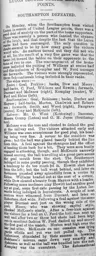 Match Report: Luton Town FC vs Southampton (14th Nov 1898)