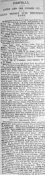 Match Report: Luton Town FC vs Shepherds Bush (19th Nov 1898)