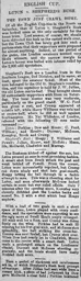 Match Report: Luton Town FC vs Shepherds Bush (19th Nov 1898)