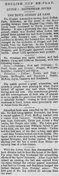 Match Report: Luton Town FC vs Tottenham Hotspur (19th Dec 1898)