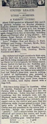 Match Report: Luton Town FC vs Rushden (13th Mar 1899)