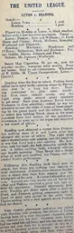 Match Report: Luton Town FC vs Reading (20th Mar 1899)