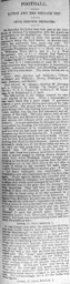 Match Report: Luton Town FC vs Civil Service (17th Nov 1900)