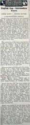 Match Report: Luton Town FC vs Bristol Rovers (5th Jan 1901)
