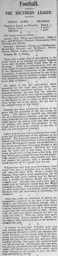 Match Report: Luton Town FC vs Swindon Town (26th Jan 1901)