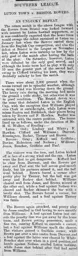 Match Report: Luton Town FC vs Bristol Rovers (2nd Mar 1901)