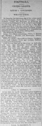 Match Report: Luton Town FC vs Kettering Town (16th Mar 1901)
