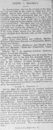 Match Report: Luton Town FC vs Reading (27th Apr 1901)