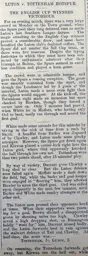 Match Report: Luton Town FC vs Tottenham Hotspur (29th Apr 1901)