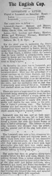 Match Report: Lowestoft Town vs Luton Town FC (2nd Nov 1901)