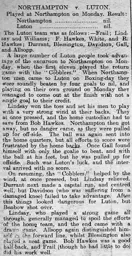 Match Report: Northampton Town vs Luton Town FC (13th Apr 1903)