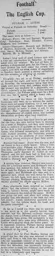 Match Report: Fulham vs Luton Town FC (28th Nov 1903)
