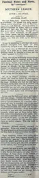 Match Report: Luton Town FC vs Millwall (16th Jan 1904)