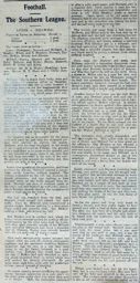 Match Report: Luton Town FC vs Millwall (16th Jan 1904)
