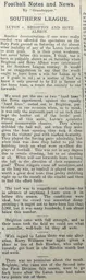 Match Report: Luton Town FC vs Brighton & Hove Albion (27th Feb 1904)