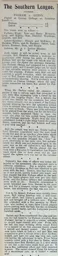 Match Report: Fulham vs Luton Town FC (10th Sep 1904)