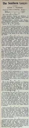 Match Report: Luton Town FC vs Watford (17th Sep 1904)
