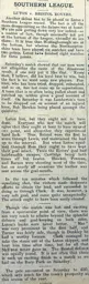 Match Report: Luton Town FC vs Bristol Rovers (15th Oct 1904)