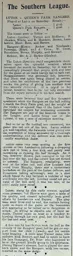 Match Report: Luton Town FC vs Queens Park Rangers (12th Nov 1904)