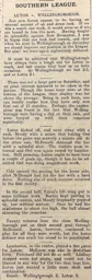 Match Report: Wellingborough vs Luton Town FC (24th Dec 1904)