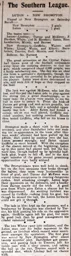 Match Report: New Brompton vs Luton Town FC (15th Apr 1905)