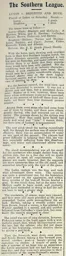Match Report: Luton Town FC vs Brighton & Hove Albion (9th Sep 1905)