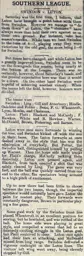 Match Report: Swindon Town vs Luton Town FC (28th Oct 1905)