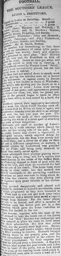 Match Report: Luton Town FC vs Brentford (25th Nov 1905)