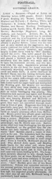 Match Report: Luton Town FC vs Reading (23rd Dec 1905)