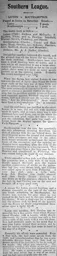 Match Report: Luton Town FC vs Southampton (15th Sep 1906)