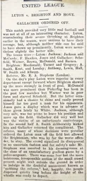 Match Report: Luton Town FC vs Brighton & Hove Albion (24th Sep 1906)