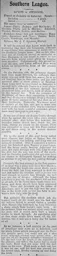 Match Report: Swindon Town vs Luton Town FC (6th Oct 1906)