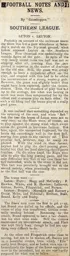 Match Report: Luton Town FC vs Leyton (17th Nov 1906)