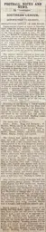 Match Report: Reading vs Luton Town FC (22nd Dec 1906)