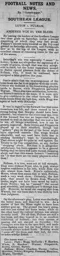 Match Report: Luton Town FC vs Fulham (5th Jan 1907)