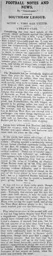 Match Report: Luton Town FC vs West Ham United (26th Jan 1907)