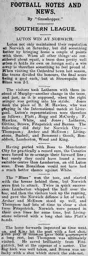 Match Report: Norwich City vs Luton Town FC (16th Feb 1907)