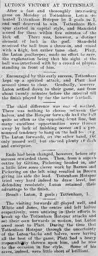 Match Report: Tottenham Hotspur vs Luton Town FC (25th Mar 1907)