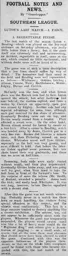 Match Report: Luton Town FC vs Reading (27th Apr 1907)