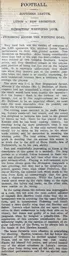 Match Report: Luton Town FC vs New Brompton (2nd Nov 1907)