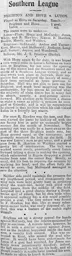 Match Report: Brighton & Hove Albion vs Luton Town FC (9th Nov 1907)