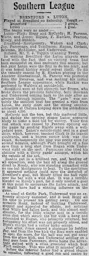Match Report: Brentford vs Luton Town FC (7th Dec 1907)